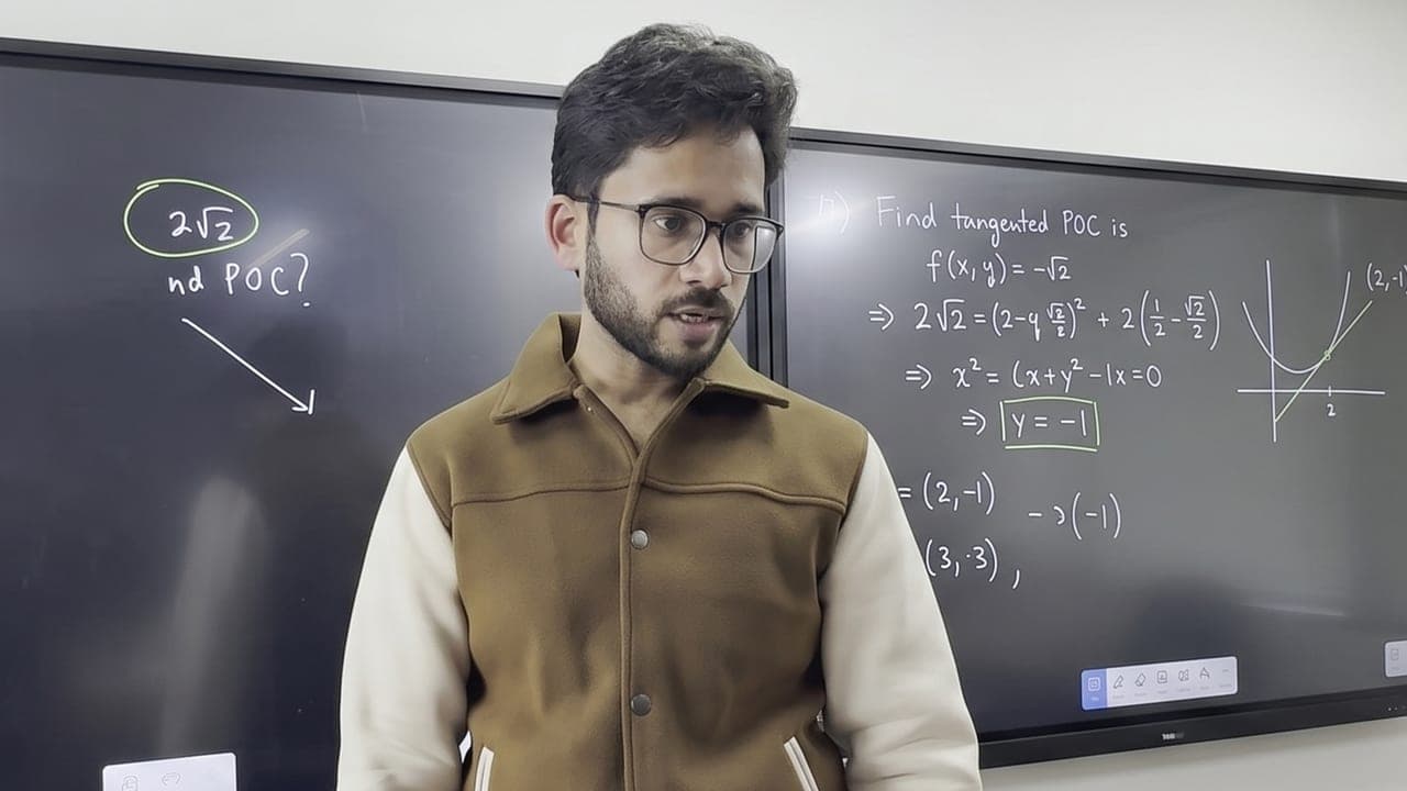 A moment from the classroom